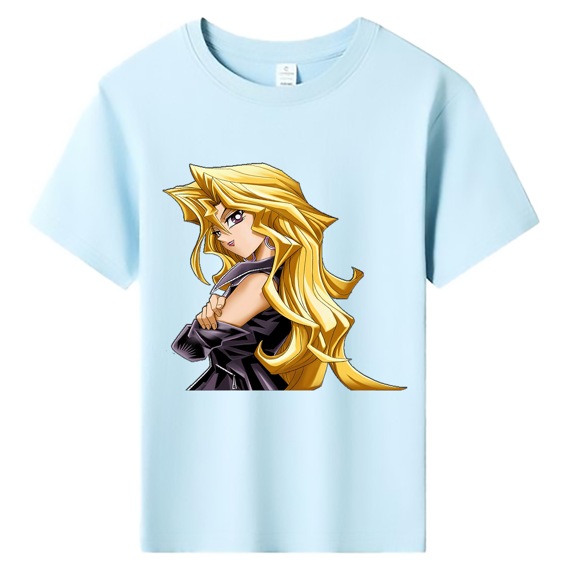 （画像用） 遊☆戯☆王 Yu-Gi-Oh! 綿100％キッズTシャツ（フロントプリント）